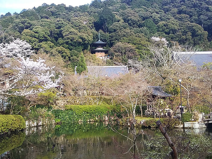 Eikan-do Temple Tahoto Pagoda In Kyoto