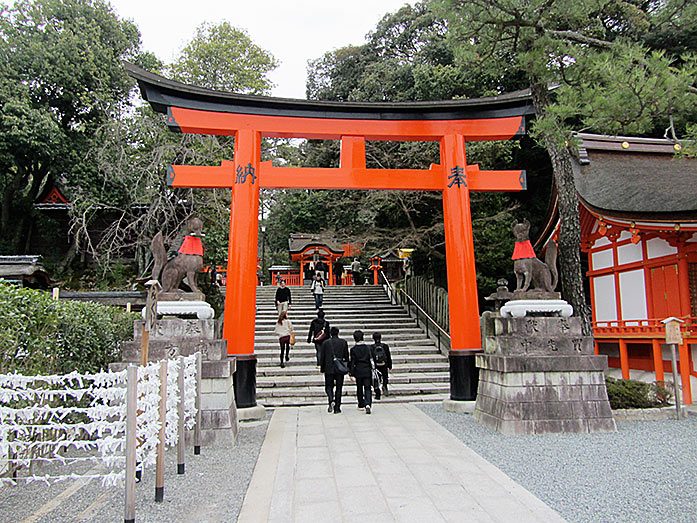 Fushimi Inari-Taisha Shrine in Kyoto