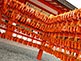 Wooden Votive Plaques Ema at Fushimi Inari-Taisha Shrine in Kyoto