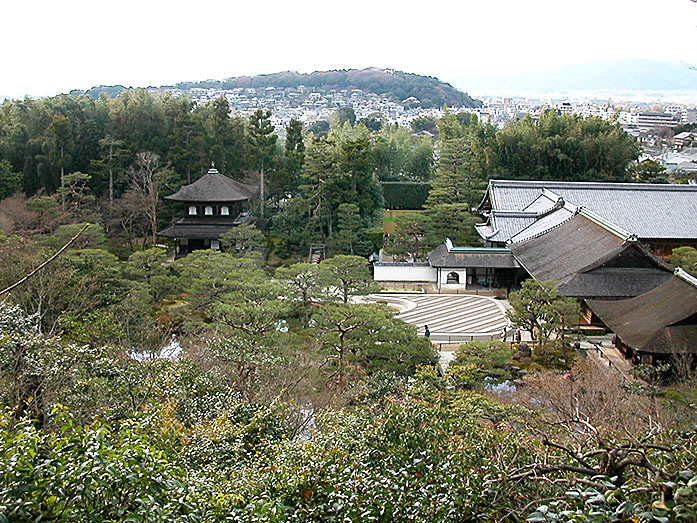 Ginkaku-ji Temple Silver Pavilion In Kyoto