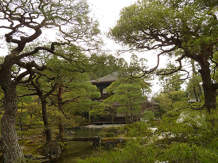 Ginkaku-ji Temple Silver Pavilion in Kyoto