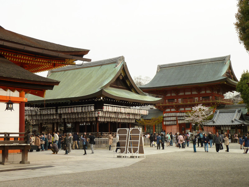 Yasaka Shrine, Gion District in Kyoto