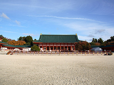 Heian-jingu in Kyoto