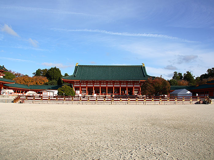Heian Jingu Shrine in Kyoto
