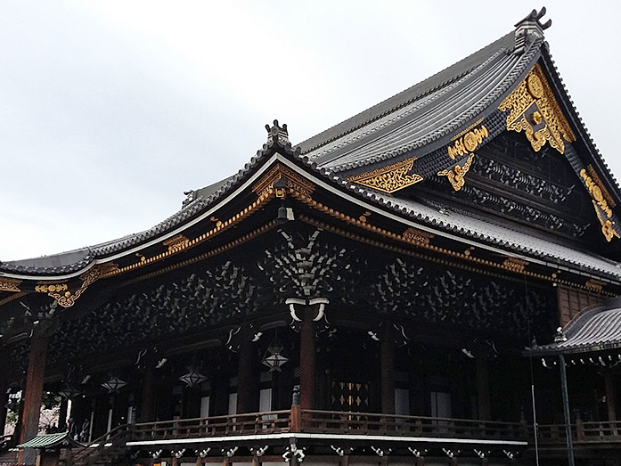 Higashi Honganji Temple Amida Hall in Kyoto