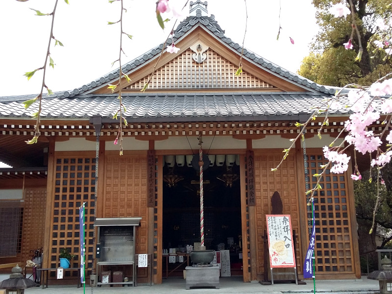 Main Hall (Hondo) of Hojuji Temple in Kyoto