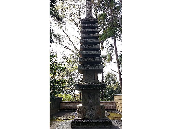 Stone Pagoda at Honen-in Temple in Kyoto