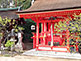 Chishusha of Kitano Tenmangu Shrine in Kyoto