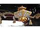 Golden Lantern of Romon Gate, Kitano Tenmangu Shrine in Kyoto