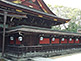 Honden (Main Hall), Kitano Tenmangu Shrine in Kyoto