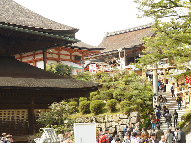 Kiyomizu-dera or Pure Water Temple in Kyoto