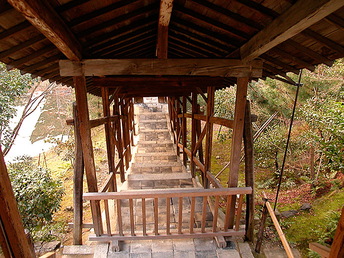 Walkway Kodaiji Temple Higashiyama District Kyoto