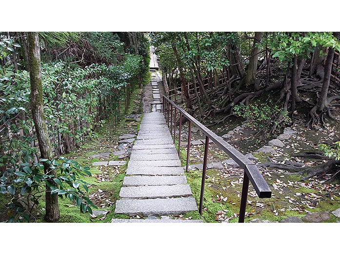 Konchi-in Garden Pathway in Kyoto