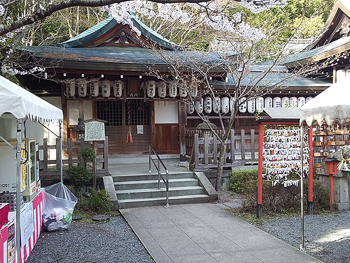 Kumano Nyakuoji-jinja in Kyoto