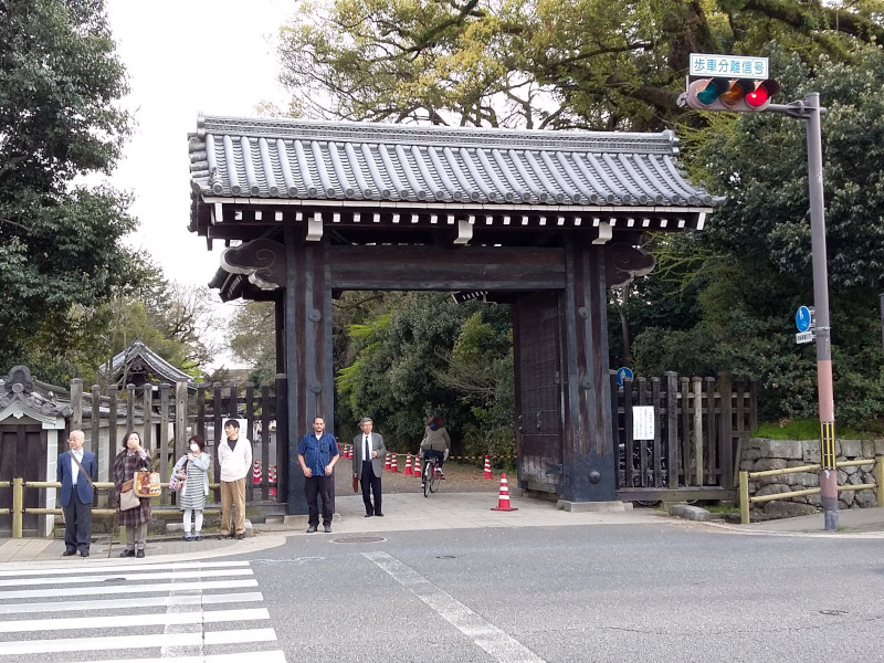 Imadegawa-gomon Gate of Kyoto Gyoen National Garden