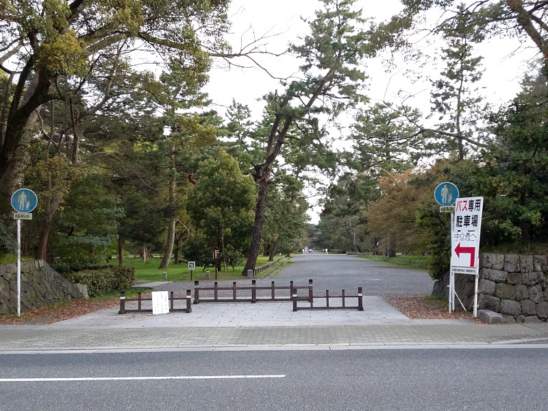 Entrance of Kyoto Gyoen National Garden