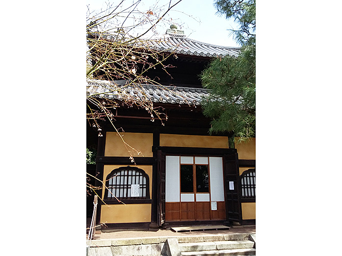 Hondo Fugen-do (Main Hall) of Myoho-in Temple in Kyoto