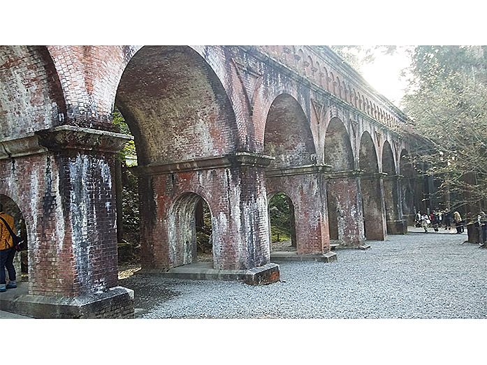 Aqueduct within Nanzenji Temple in Kyoto