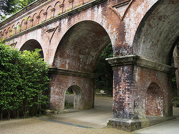 Aqueduct within Nanzenji Temple in Kyoto