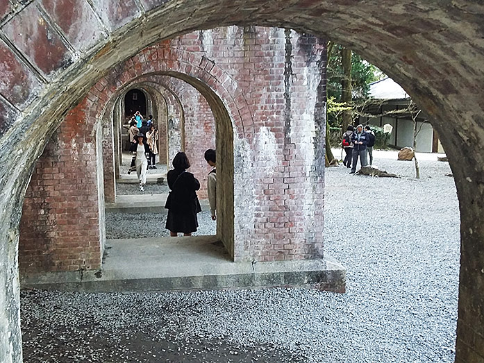 Aqueduct within Nanzenji Temple in Kyoto