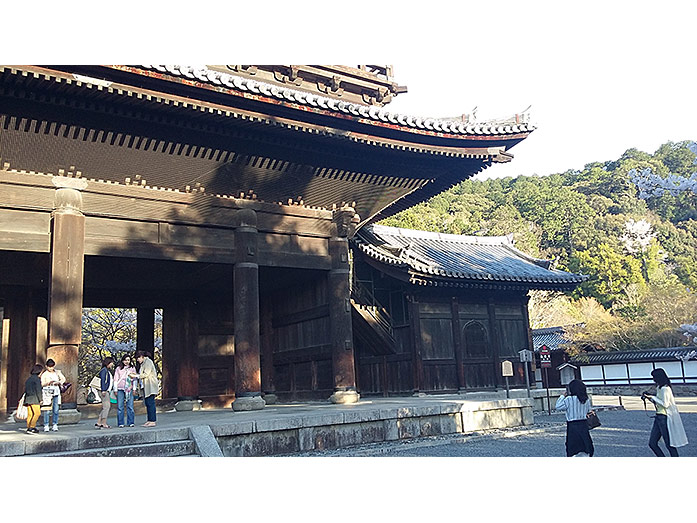 Sanmon Main Gate of Nanzenji Temple in Kyoto