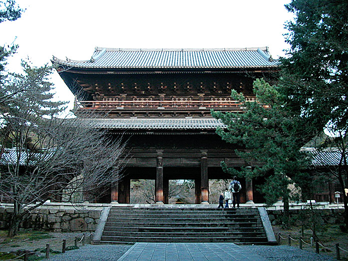 Sanmon Main Gate of Nanzenji Temple in Kyoto