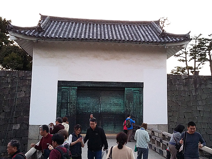 Honmaru Yoguramon Nijo Castle in Kyoto