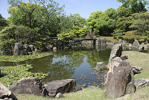 Ninomaru Garden Nijo Castle in Kyoto