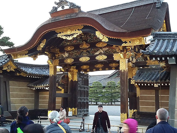 Karamon Gate Nijo Castle in Kyoto