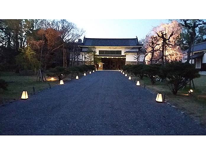 North Gate Nijo Castle in Kyoto