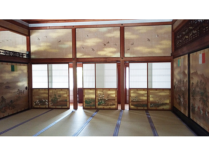 Fusuma-e Pictures Shinden Dantei, Ninnaji Temple