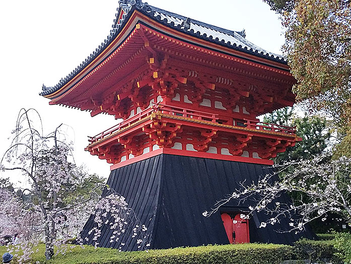 Syoro Bell Tower (Shoro) Ninnaji Temple