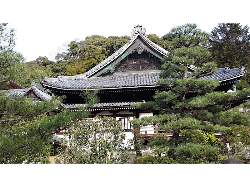 Main Hall of Otani Sobyo in Kyoto