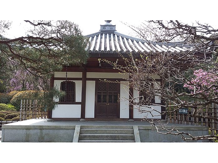 Ossuary at Ryoan-ji Temple in Kyoto