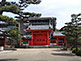 North Gate, Sanjusangendo Temple in Kyoto