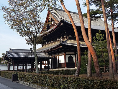 Hatto (Dharma Hall) of Shokokuji Temple in Kyoto
