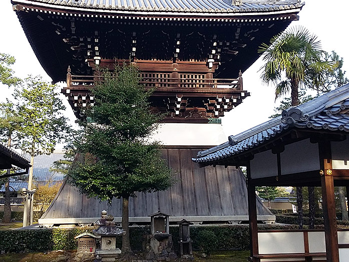 Shoro Bell Tower Shokokuji Temple in Kyoto