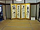 Calligraphy Panels inside Shinden Hall, Shoren-in Temple in Kyoto