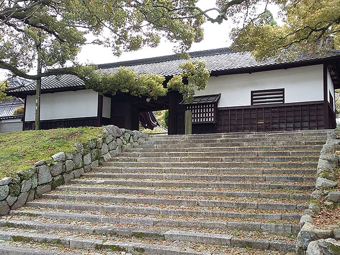 Nagaya-mon Gate Shoren-in Temple in Kyoto