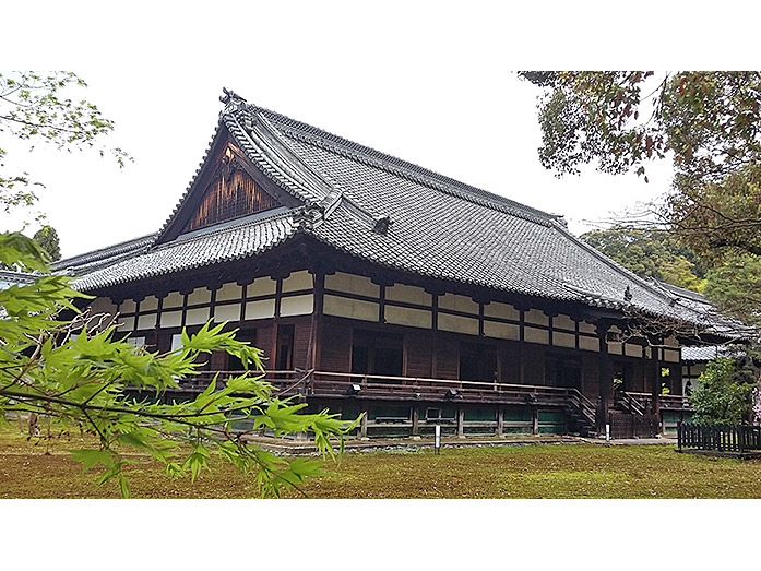 Shinden Hall Shoren-in Temple in Kyoto