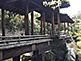 Kaito-ro (Covered Bridge) in Shosei-en Garden in Kyoto