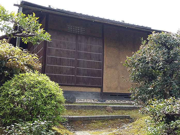 Shukuen-tei (Tea Ceremony House) Shosei-en Garden in Kyoto