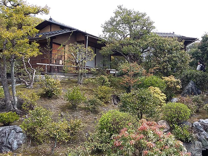 Shukuen-tei (Tea Ceremony House) Shosei-en Garden in Kyoto
