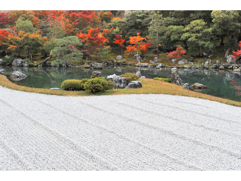 Sogenchi Garden of Tenryu-ji Temple in Kyoto