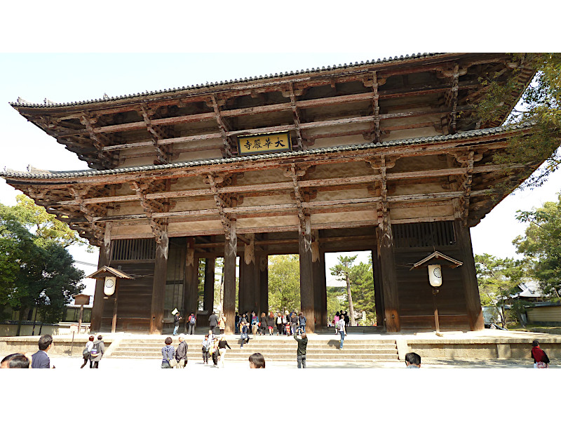 Nandaimon Gate, Todaiji Temple - Great Eastern Temple in Nara