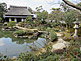 Sanshutei Pavilion of Isuien Garden in Nara