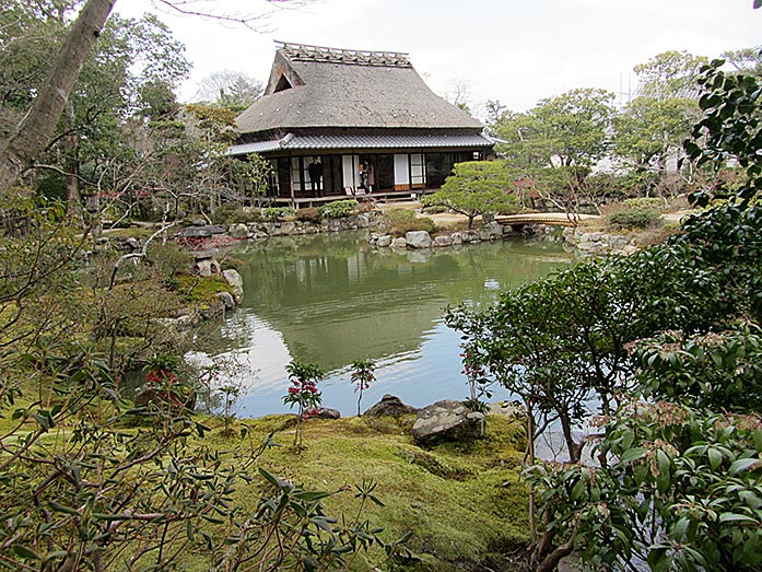 Nara Isuien Garden Sanshutei Pavilion