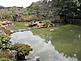 Central Pond of Isuien Garden in Nara
