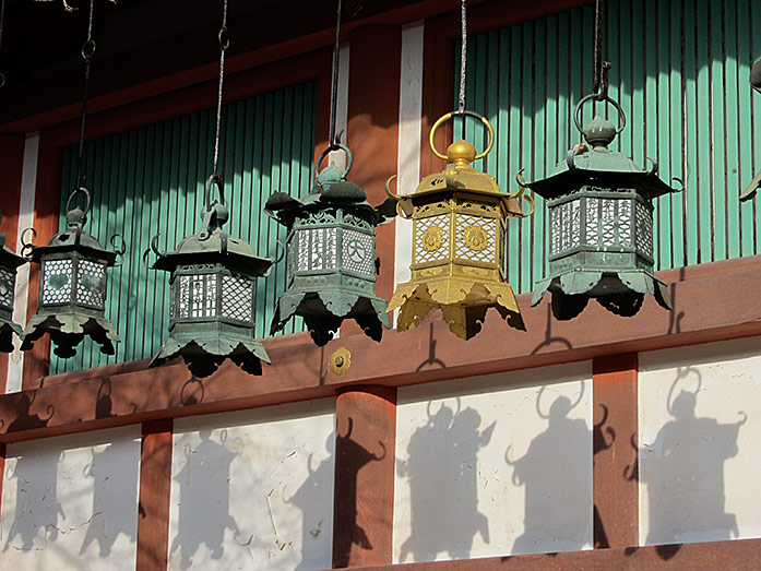 Lanterns at Kasuga Taisha Shrine in Nara