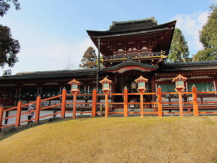 Main Hall Kasuga Taisha Shrine in Nara